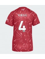 Liverpool Virgil van Dijk #4 Domácí Dres pro Dámské 2026-27 Krátký Rukáv